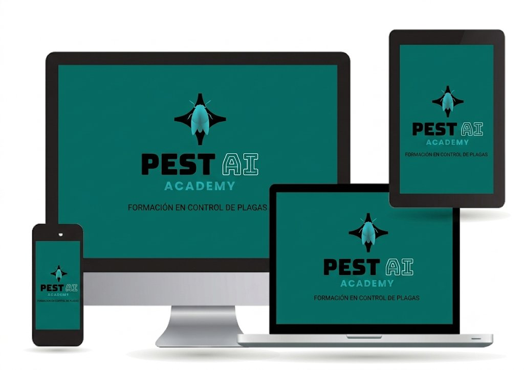 PestAI Academy en computadora, laptop, tablet y celular